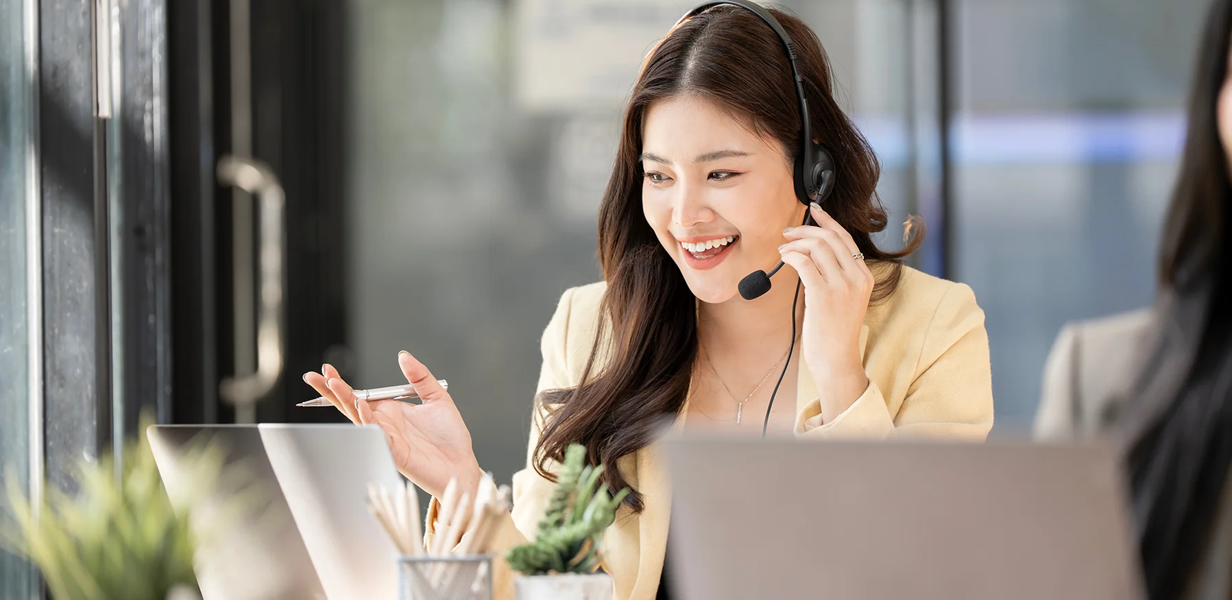 Customer care services team